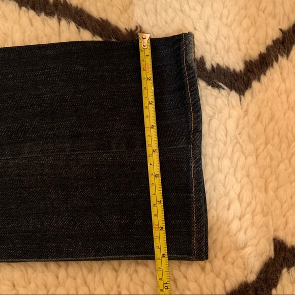 7 For All Mankind Flare blue jeans size 27 like New - Picture 11 of 16